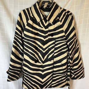 Coach raincoat size s/p
